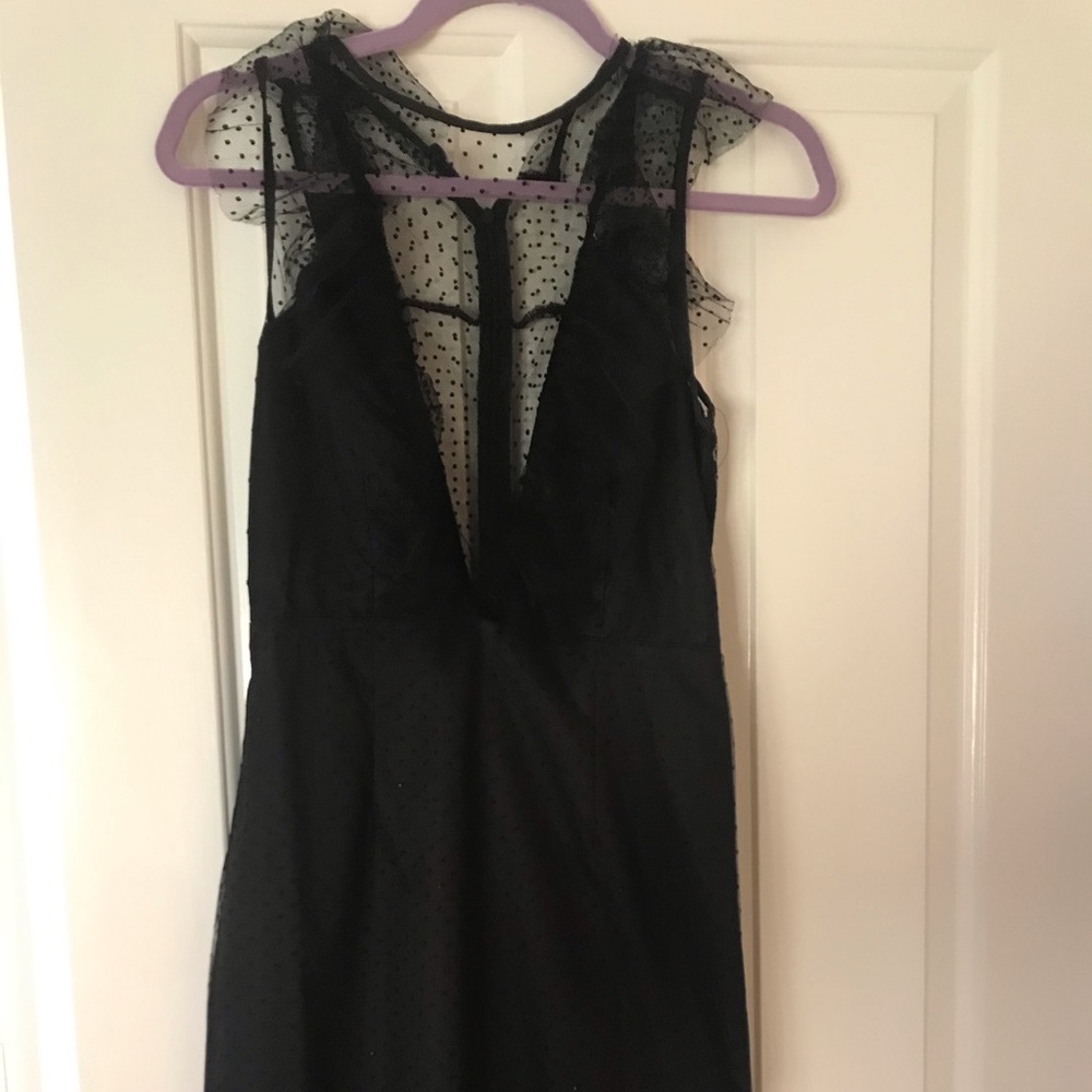 Designer formal mini dress